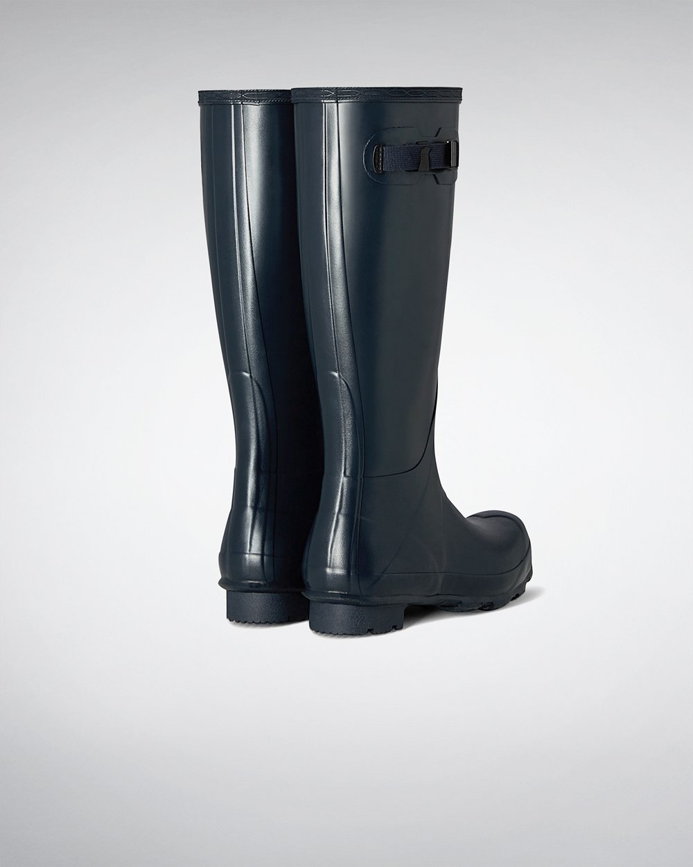 Hunter Norris Field Tall Rain Boots - Buy Mens Navy - QEPYBX804